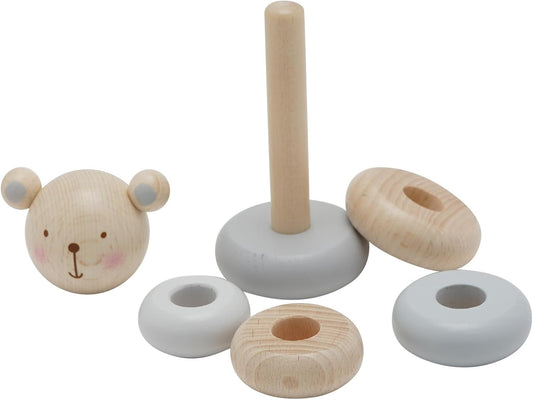 Bambino Wooden Stacking Toy - Bear