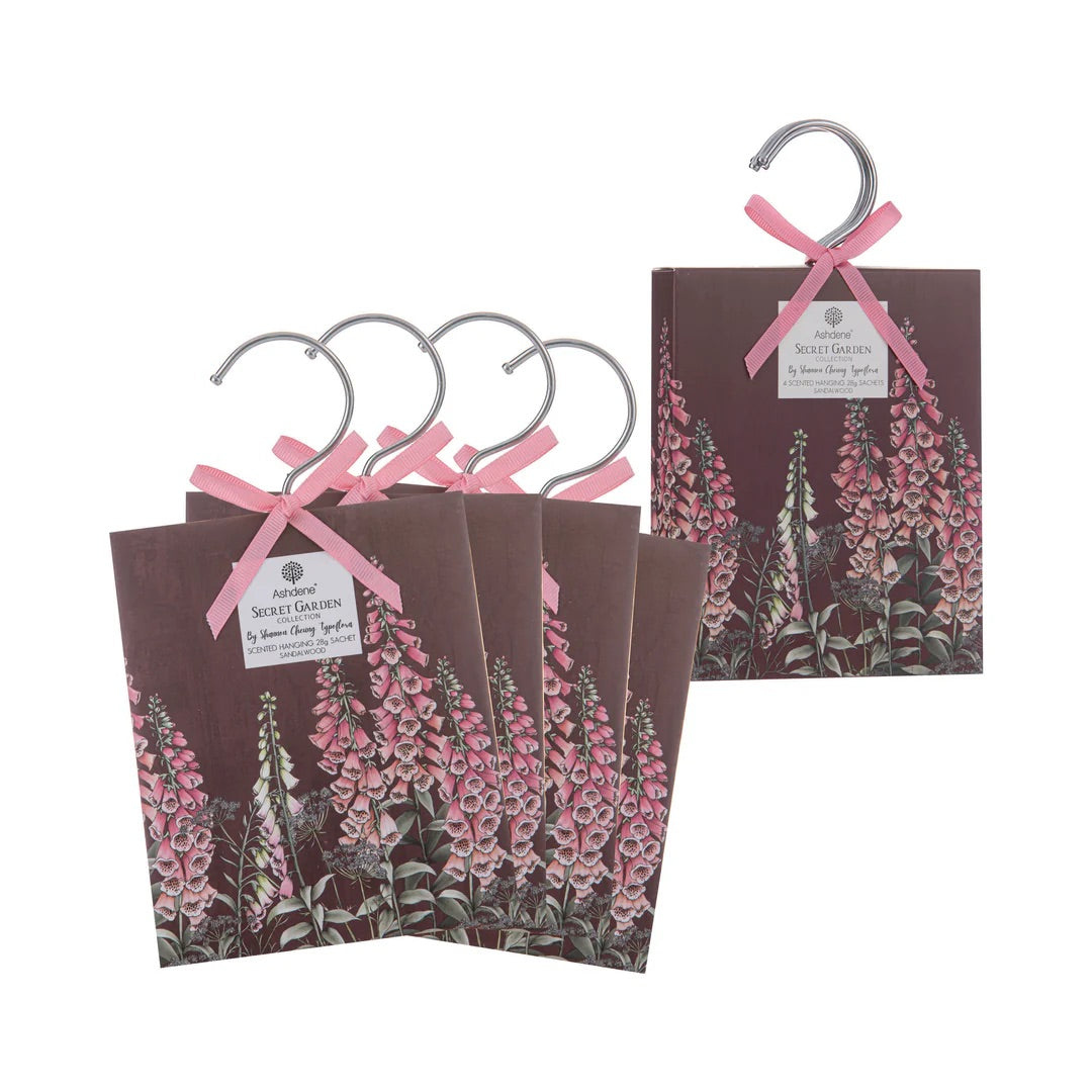 Secret Garden Sandalwood Hanging Sachets
