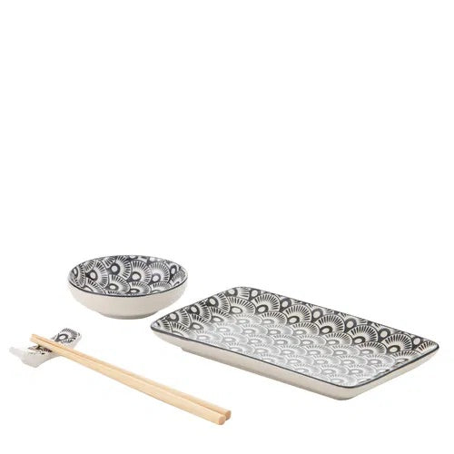 Nara Fan Serving Set