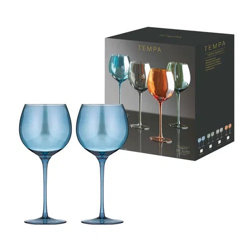 Verity Sapphire Gin Glass