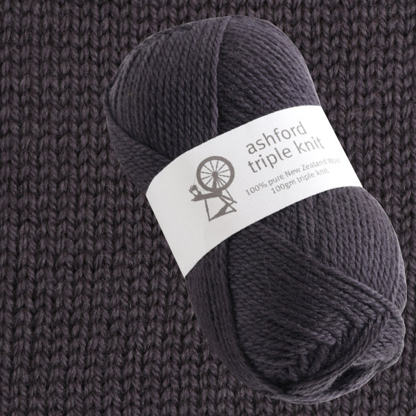 Ashford NZ Wool Triple Knit - Shadow