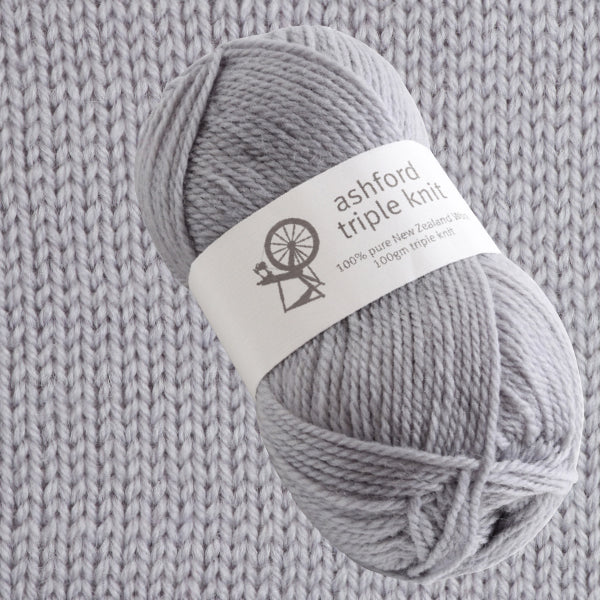 Ashford NZ Wool Triple Knit - Steel Grey