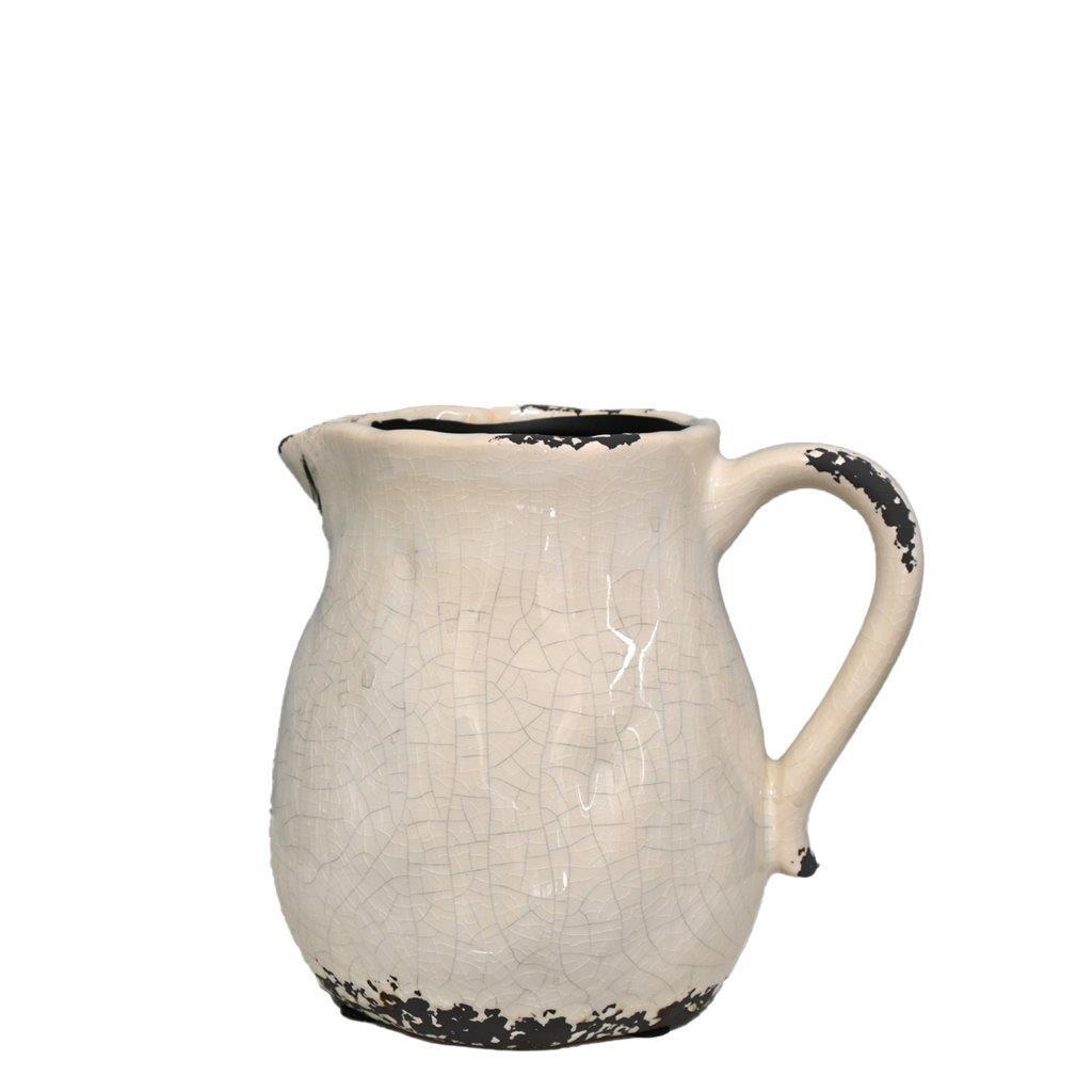 Stoneware Petite Derringer Jug - White