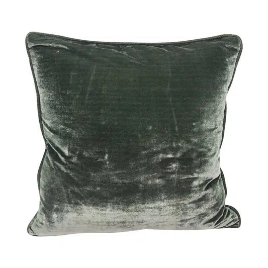 Green Velvet Bee Cushion - Le Forge