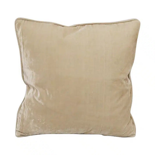 Cream Pearl Velvet Bee Cushion - Le Forge