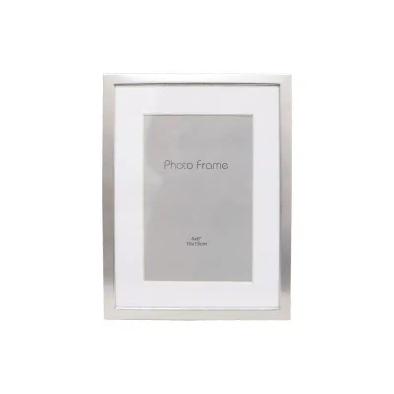 Silver Look Picture Frame - 4 x 6