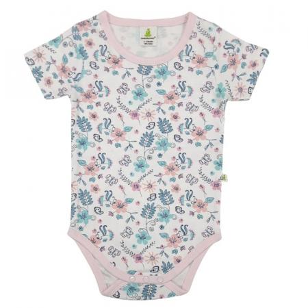 Short Sleeve Bodysuit - Bloomy Bliss