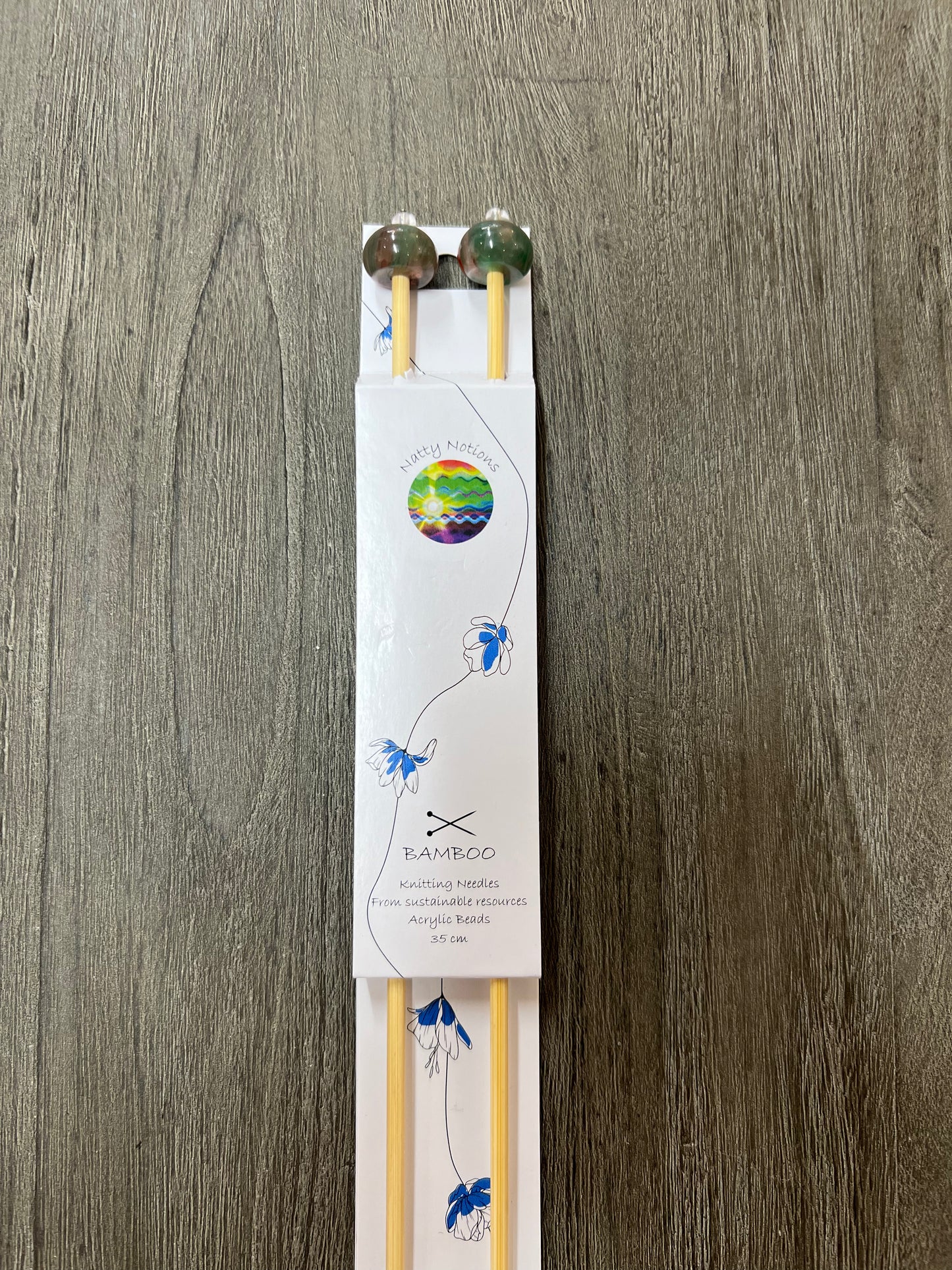 Bamboo knitting needles 4mm