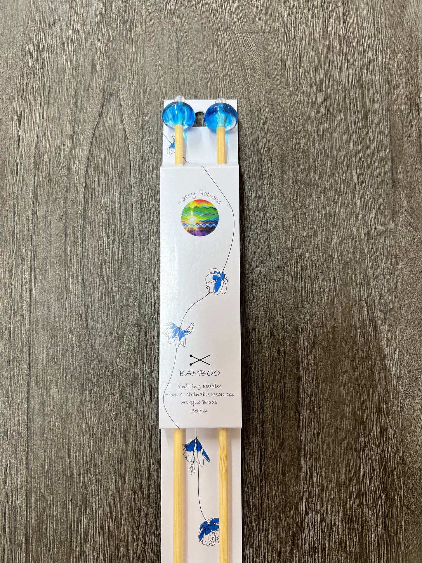 Bamboo knitting needles 4.5mm