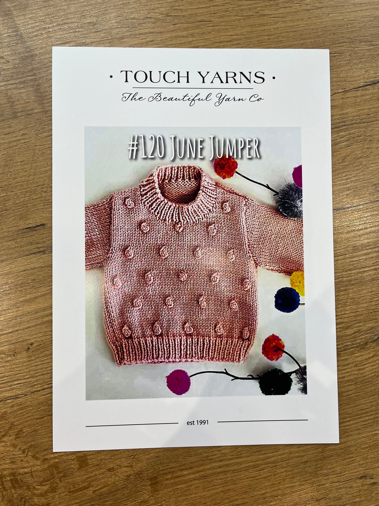 Knitting Pattern 8 ply