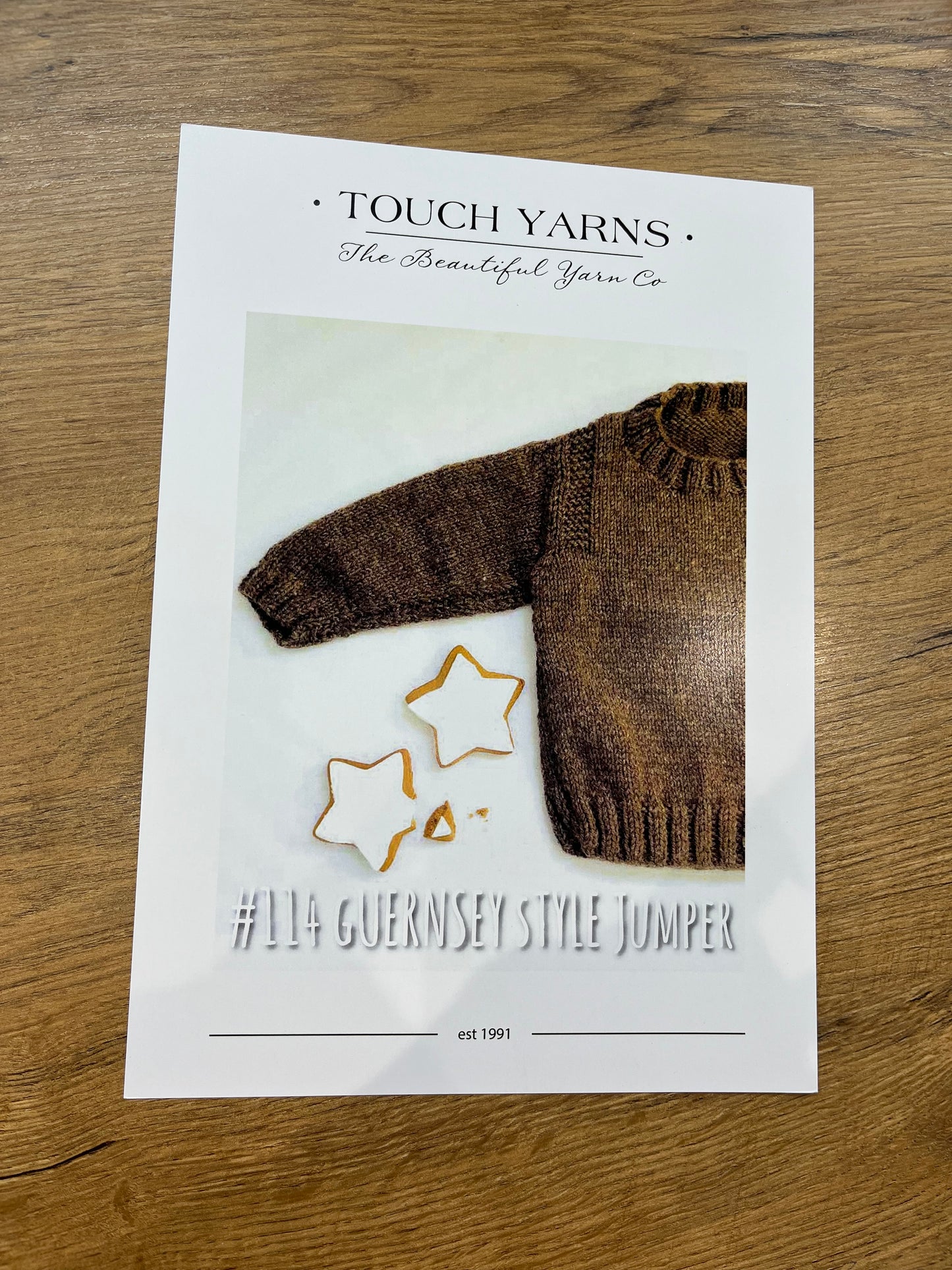 Knitting Pattern 8 ply