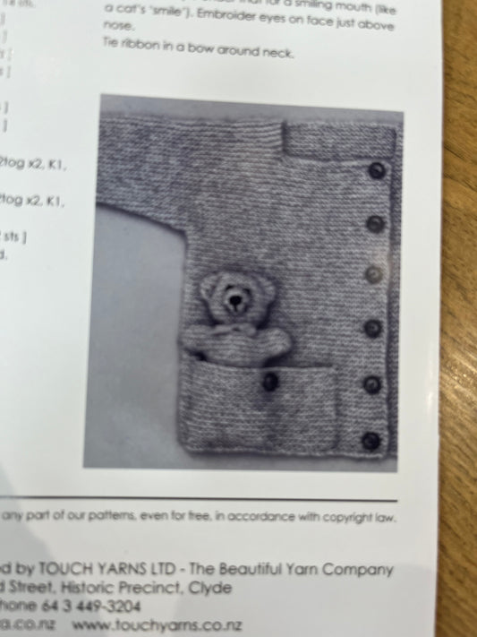 Knitting Pattern 8 ply