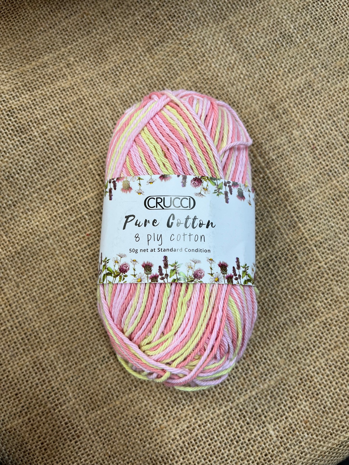 Crucci Pure Cotton 8ply - Sherbert