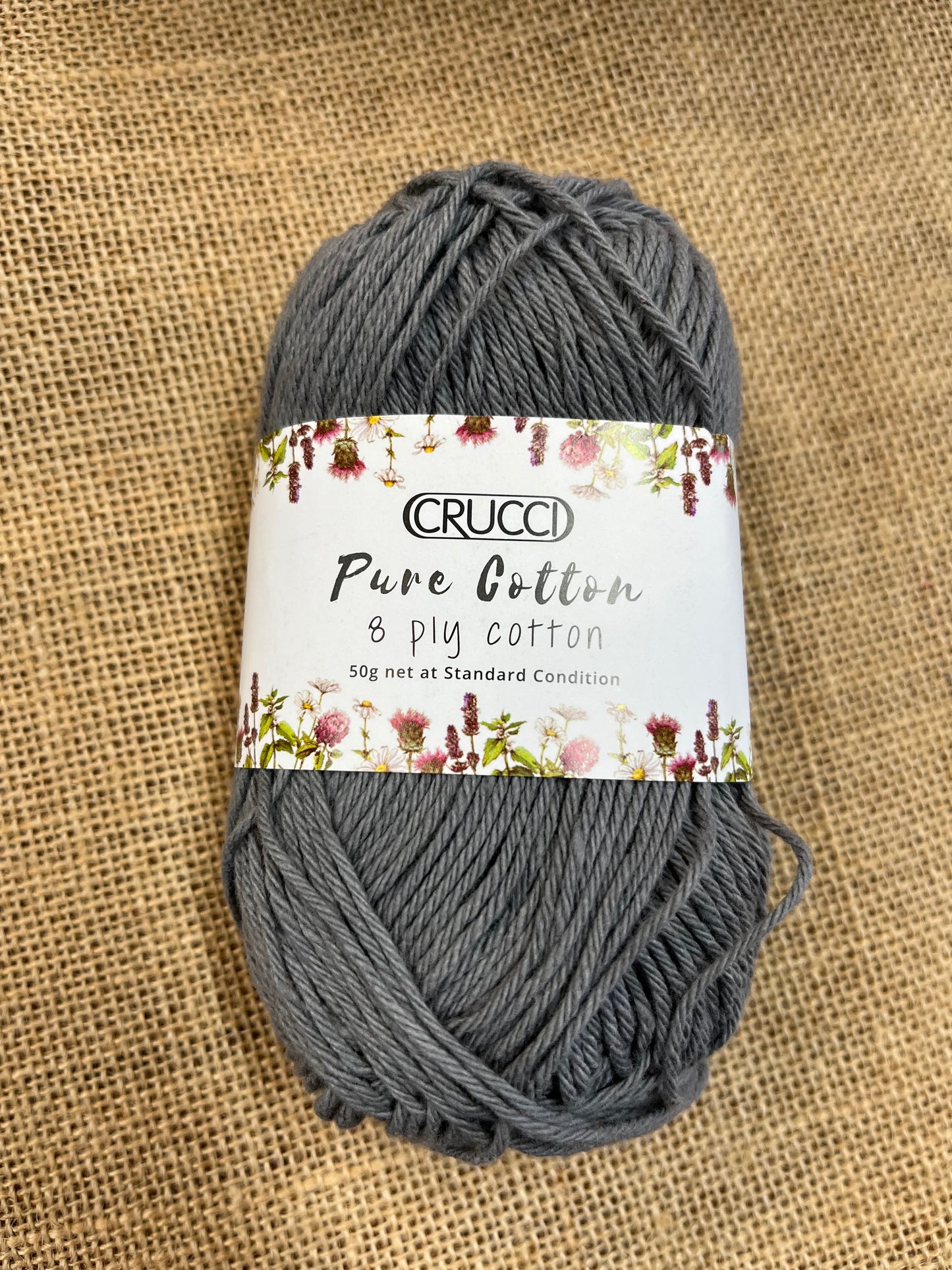 Crucci Pure Cotton 8ply - Riverstone