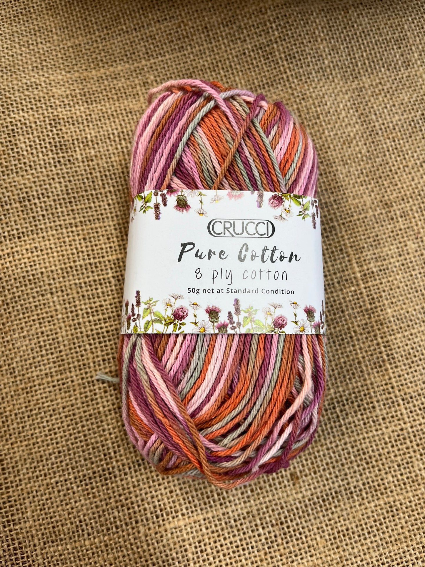 Crucci Pure Cotton 8ply - Potpourri