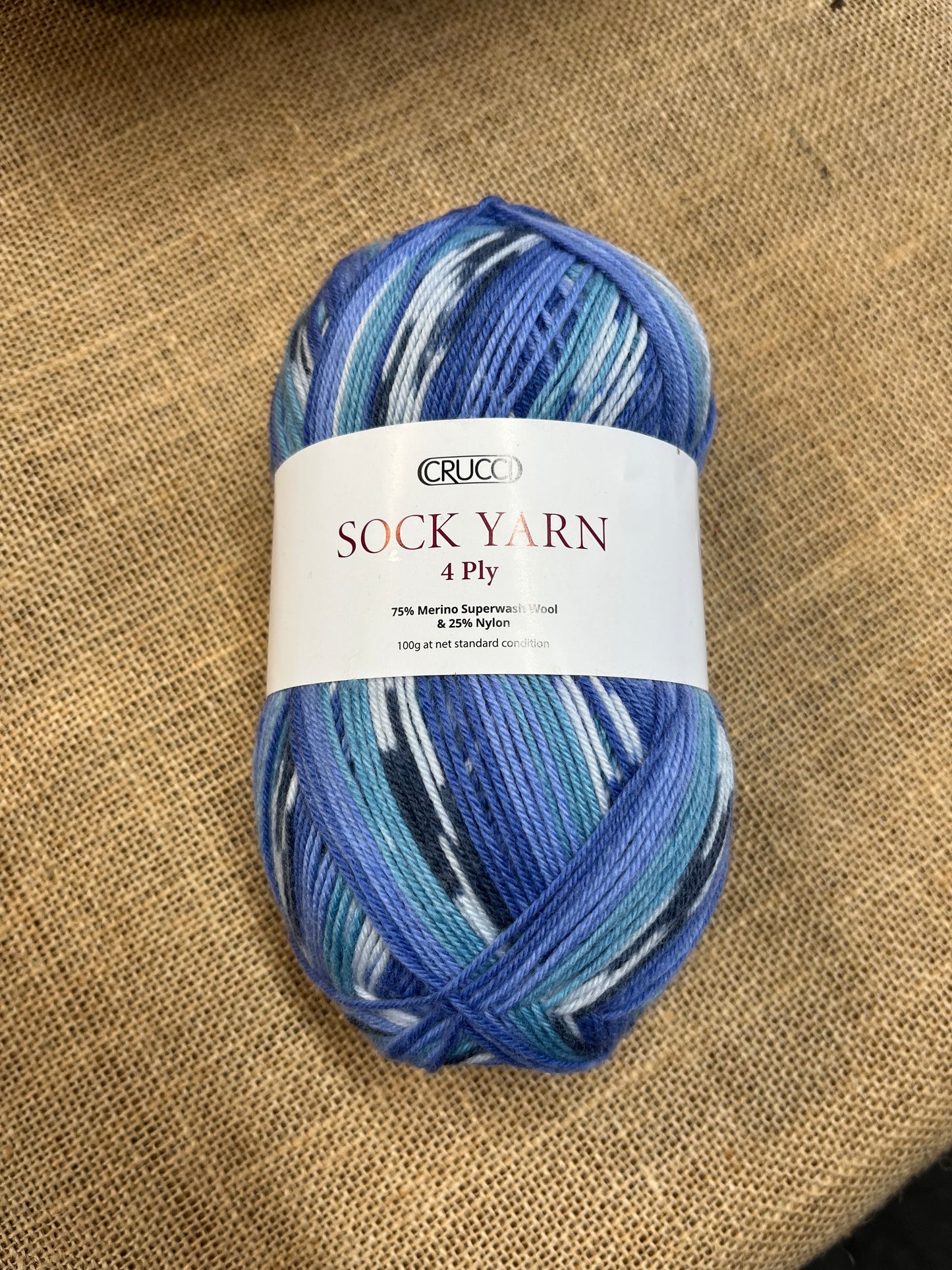 Crucci Sock Yarn 4 ply