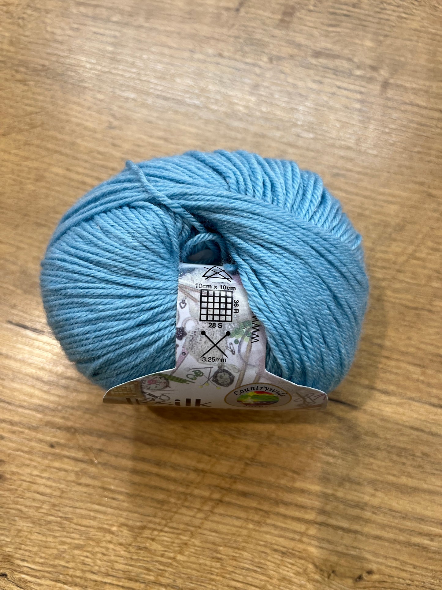 Silk Merino 4 ply Aqua