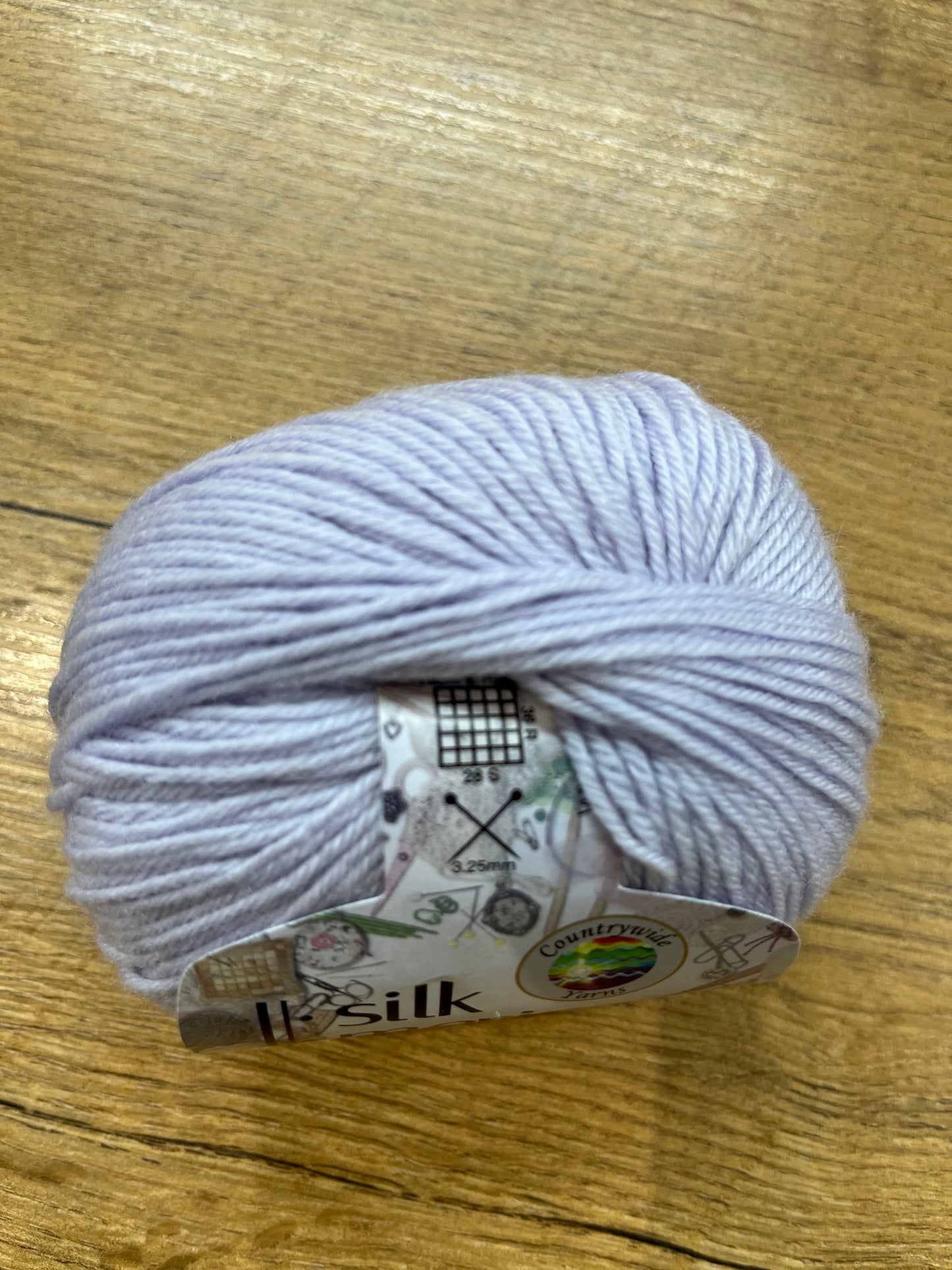 Silk Merino 4 ply - Lavender