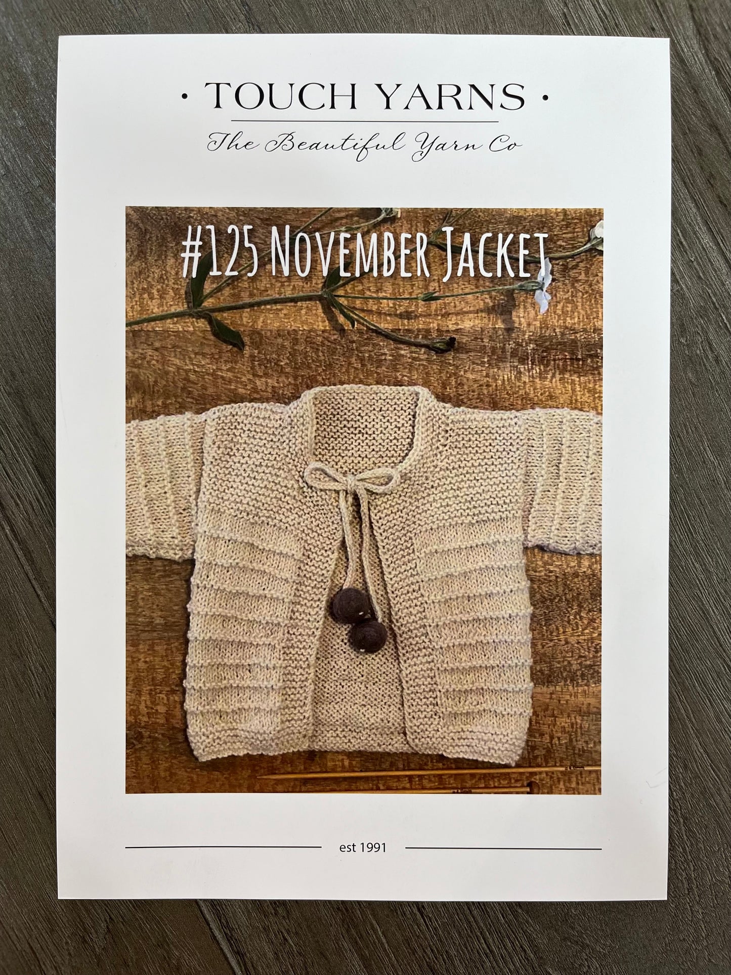 Knitting Pattern 8 ply