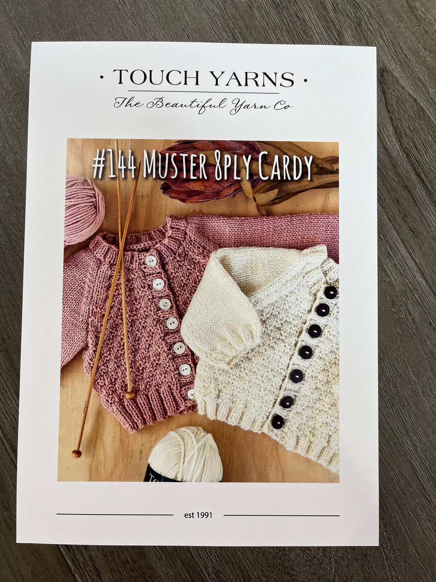 Knitting Pattern 8 ply