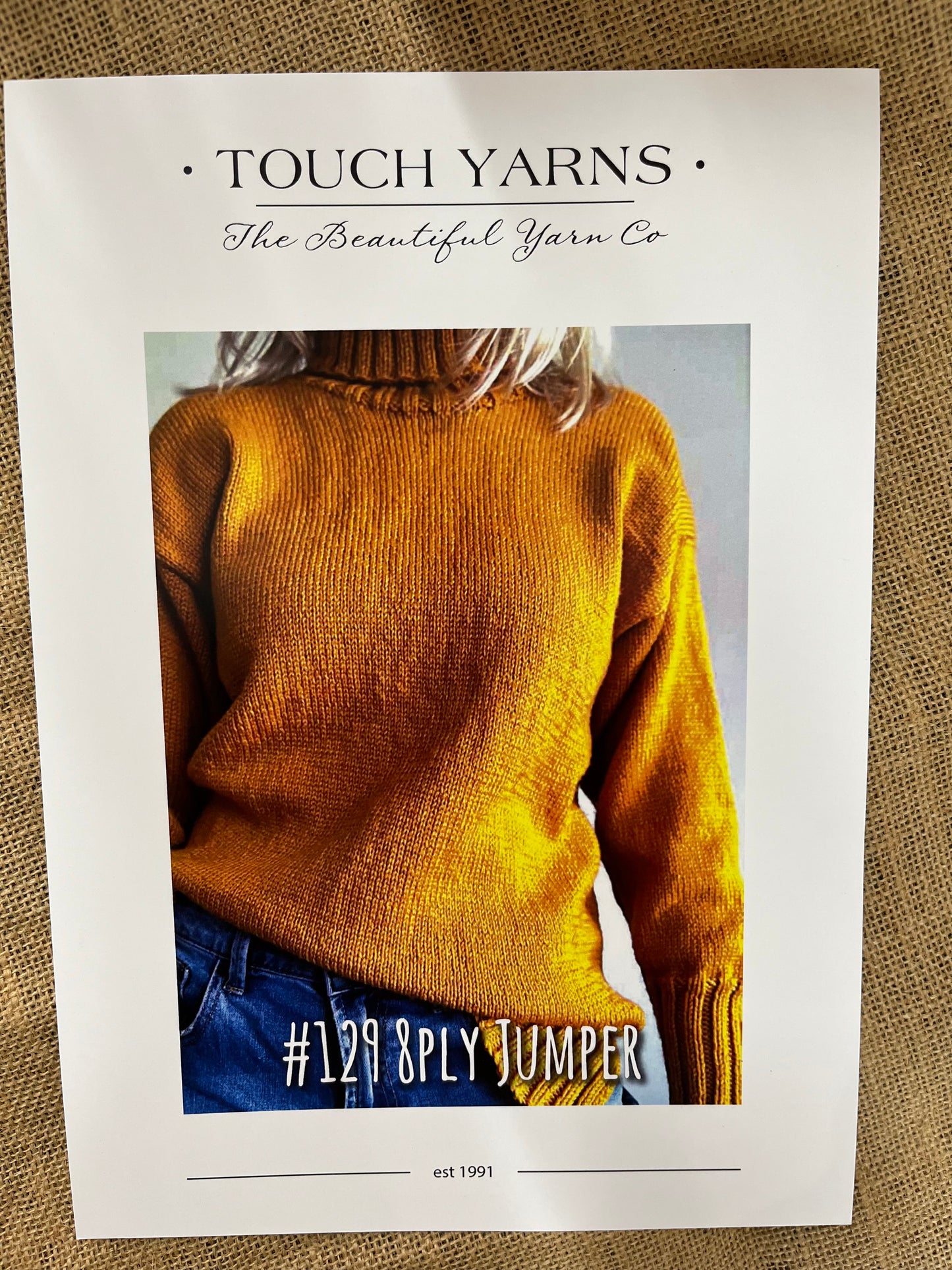 Knitting Pattern 8 ply