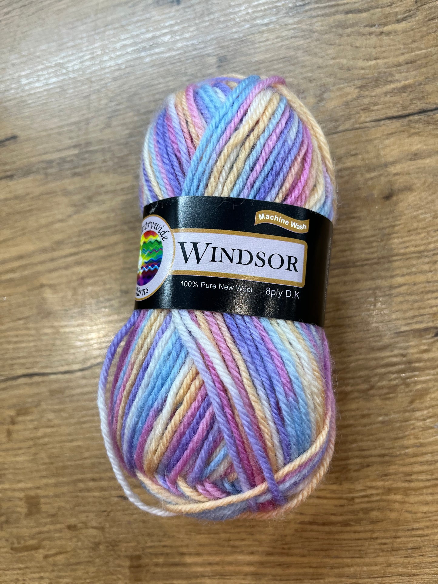 Windsor 8 ply – Dark Pastel Mix