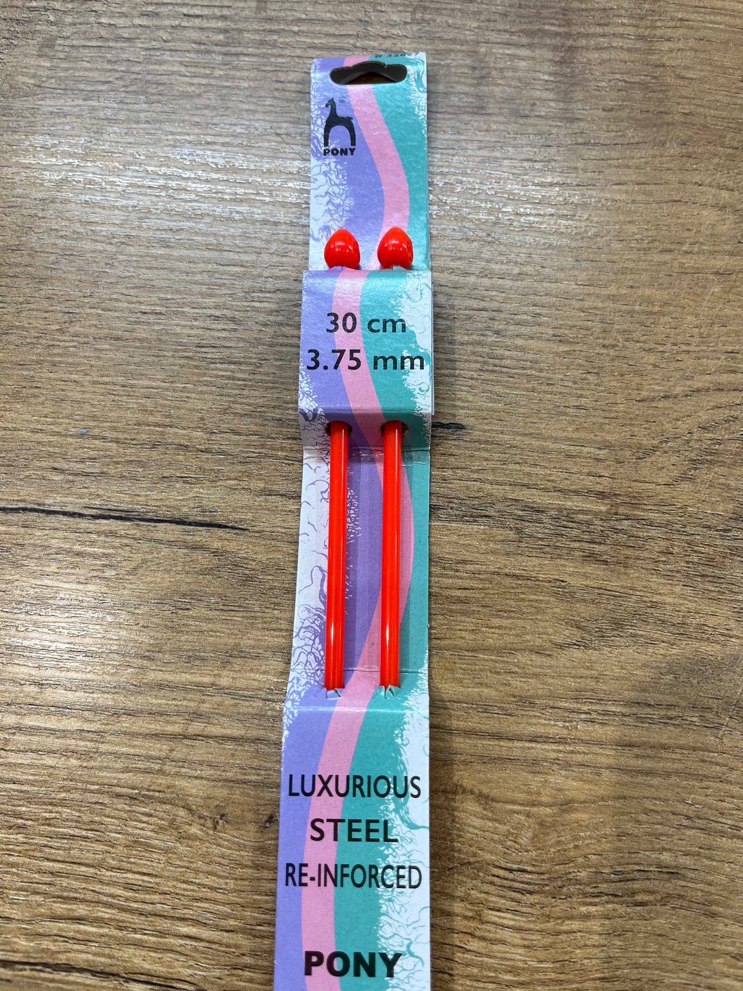Pony Pearl Knitting Needles 3.75mm 30cm