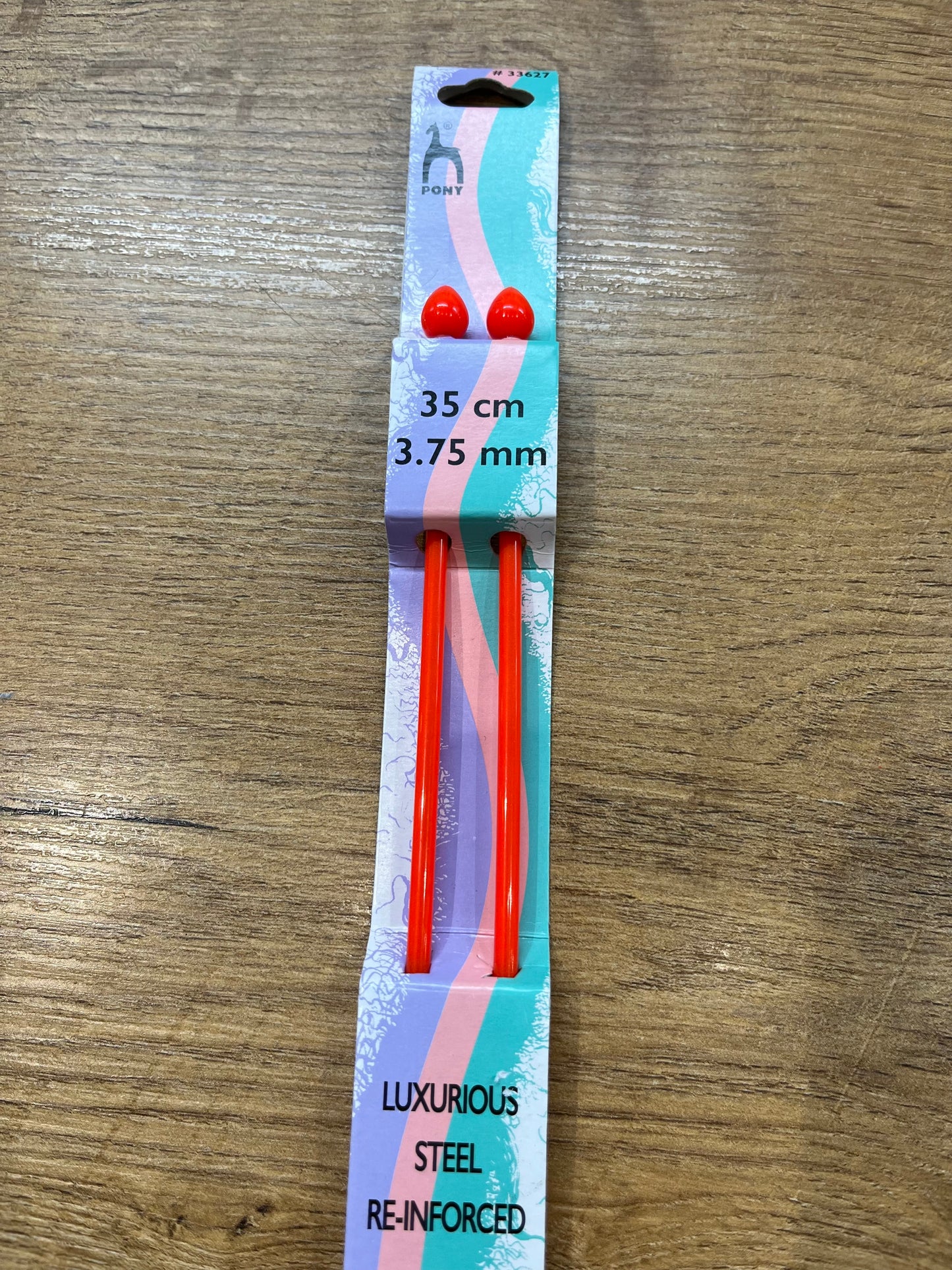 Pony Pearl Knitting Needles 3.75mm 35 cm