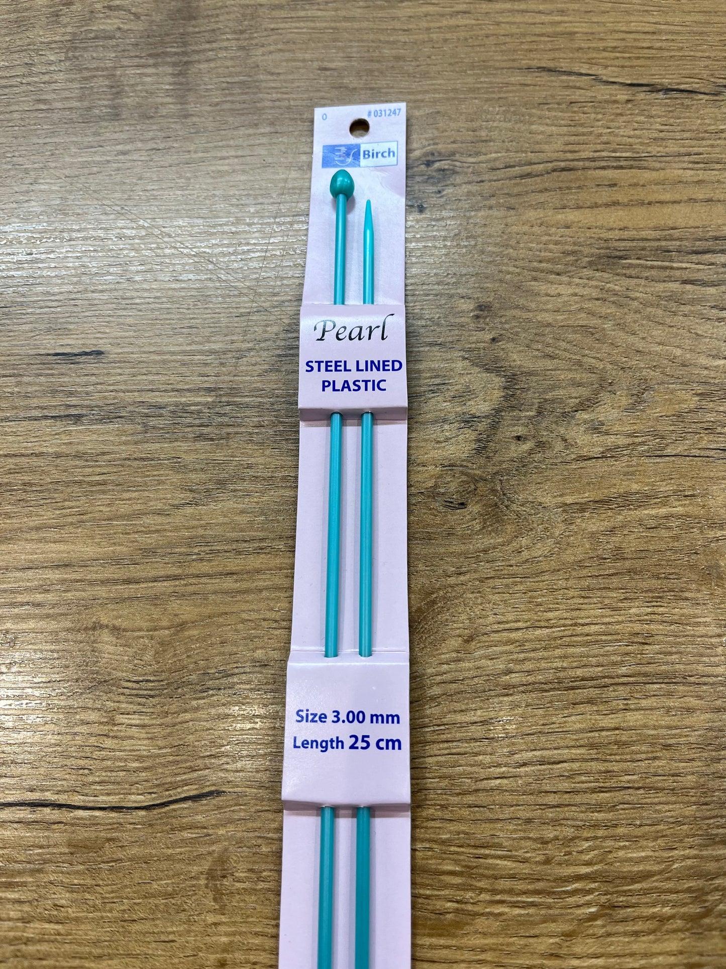 Pony Pearl Knitting Needles 3.00mm 25 cm