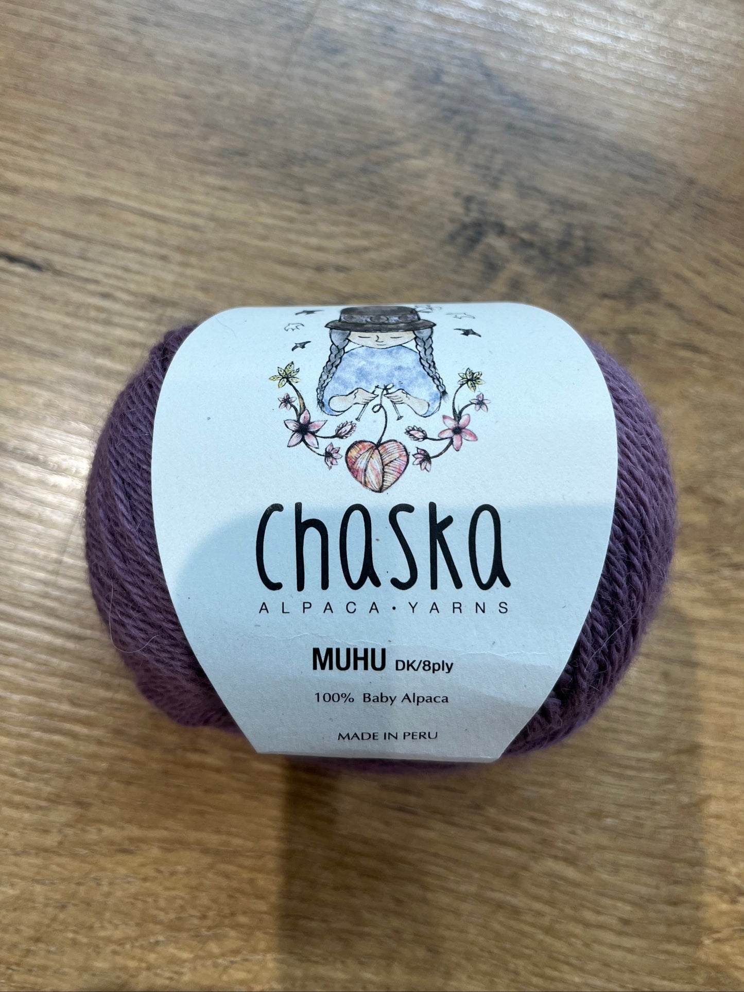 Chaska - Muhu Baby Alpaca 8 ply