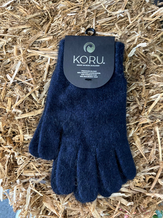 Merino and Possum Gloves - Small