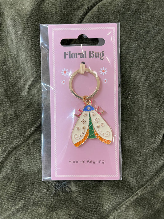 Floral Bug Keyrings