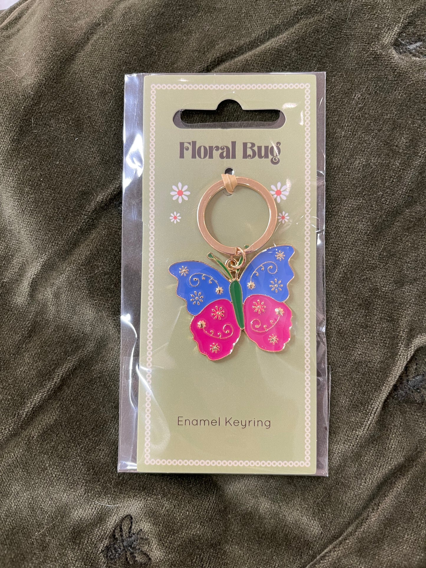 Floral Bug Keyrings
