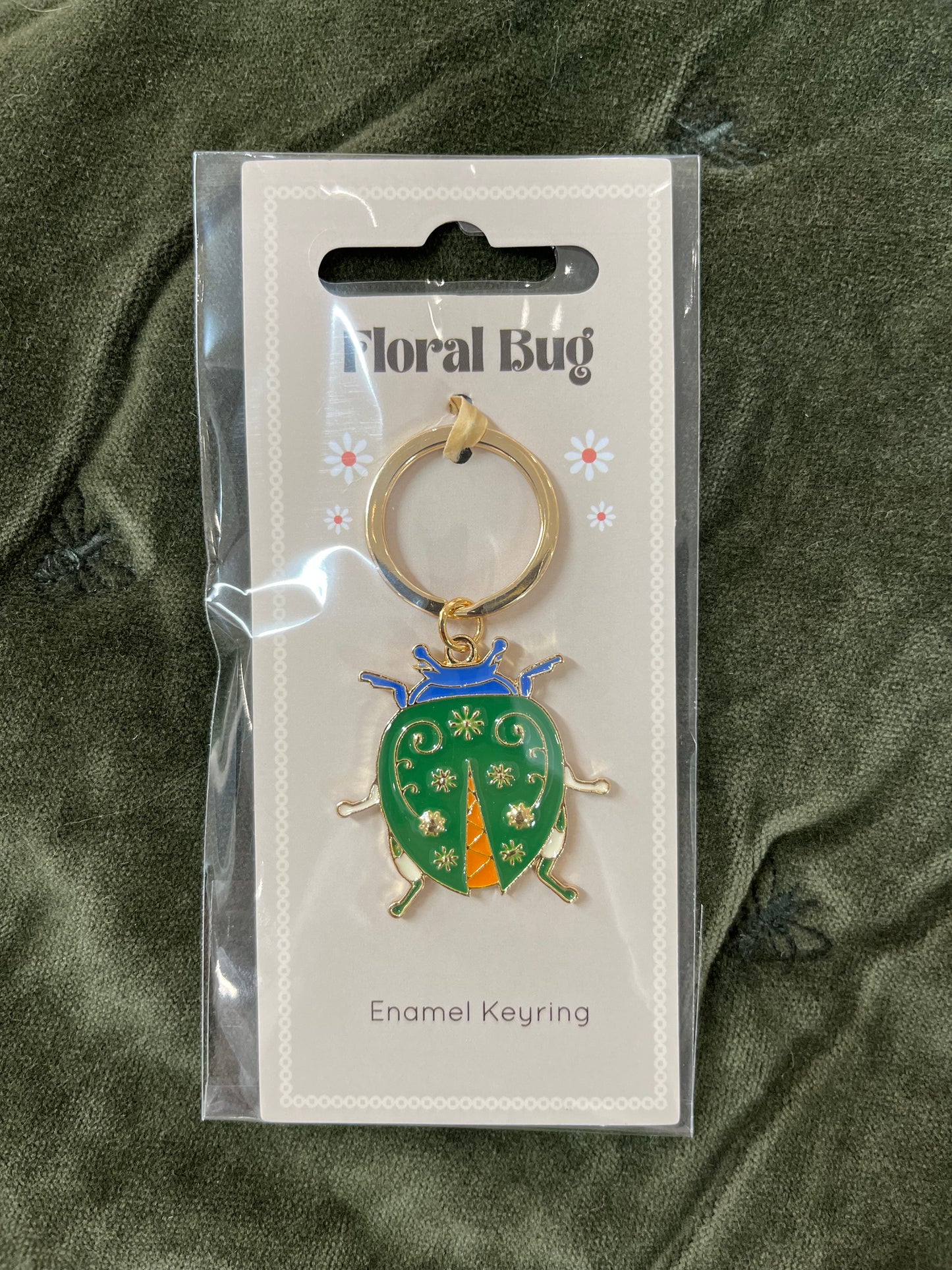 Floral Bug Keyrings