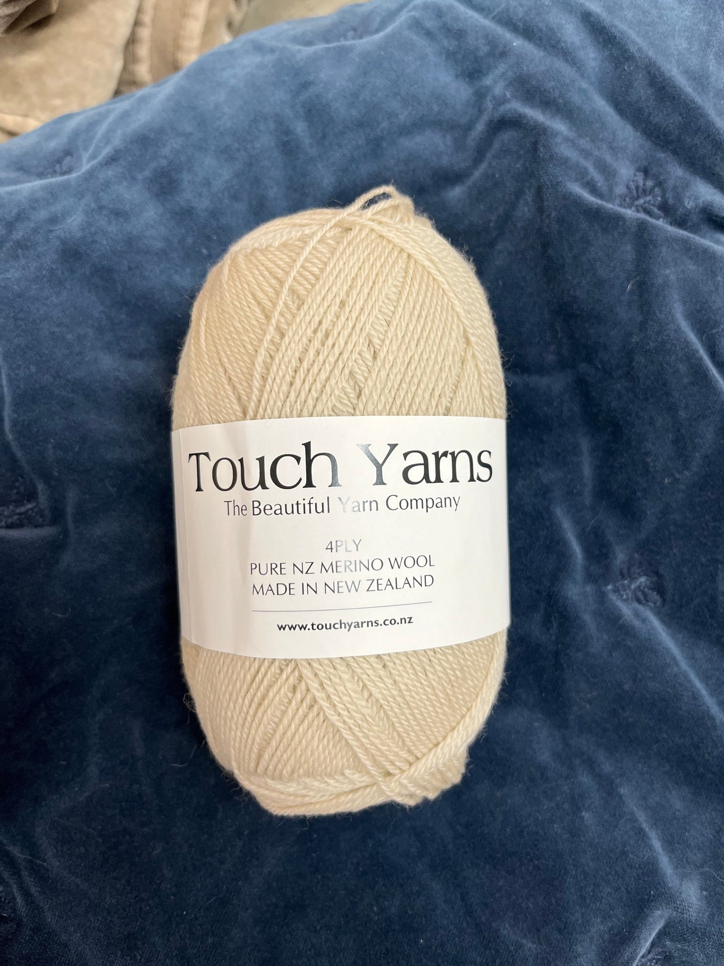 Touch Yarns Pure Merino 4ply – Oatmeal