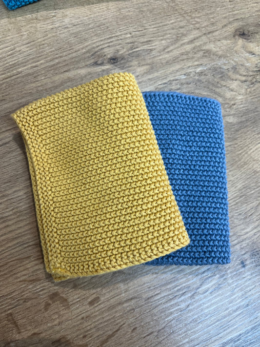 Ecovask Dish Cloths LITE - Corn/Denim