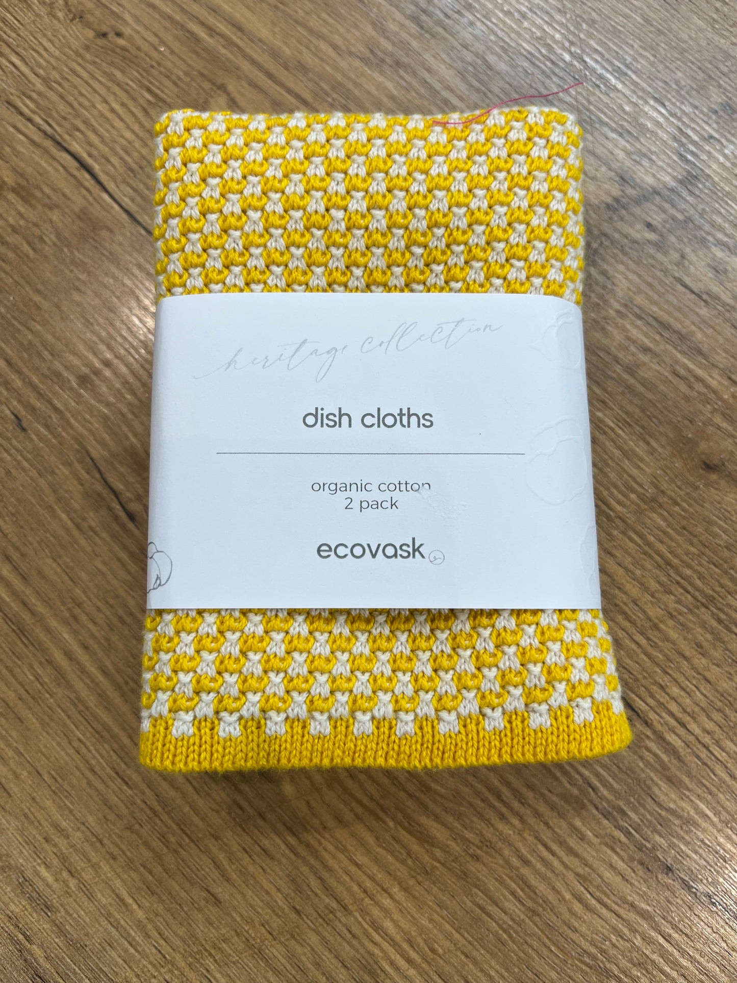 Ecovask Dish Cloths - Kowhai