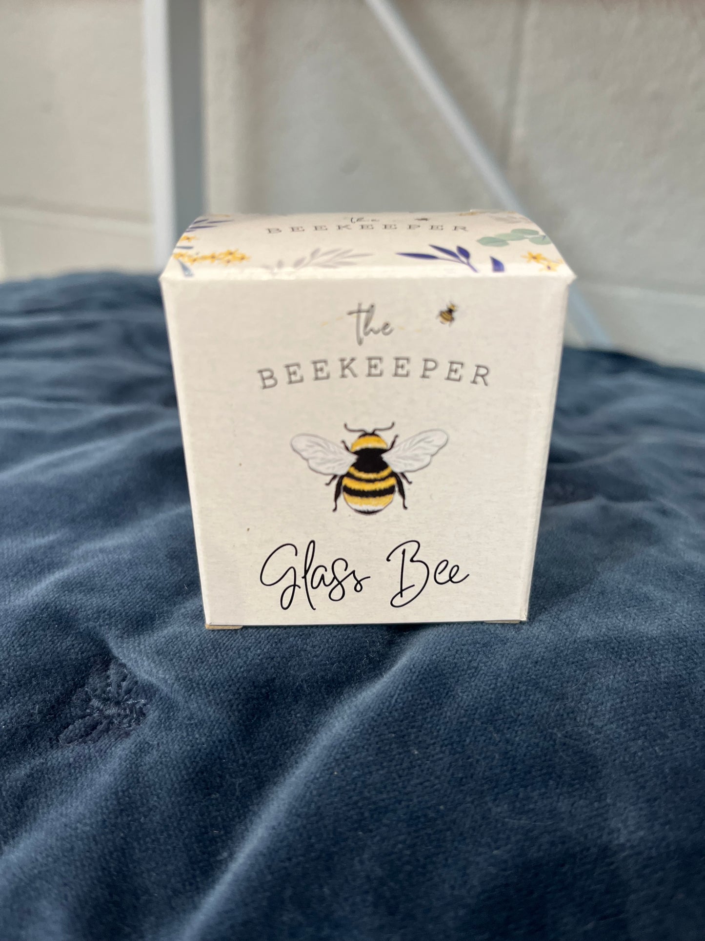 Bumble Bee Artisan Glass Figurine