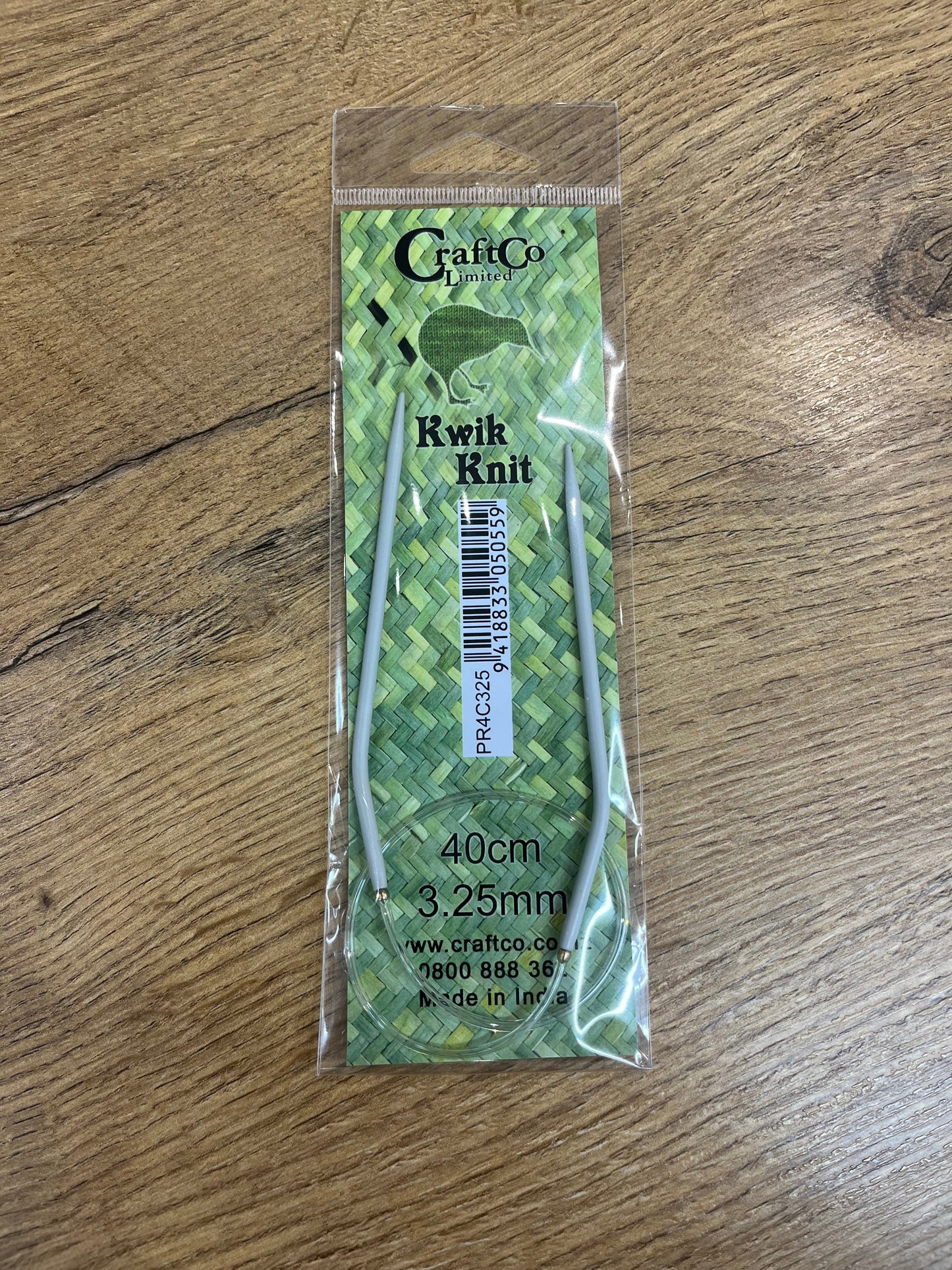 Circular Needles Steel Tipped 40cm x 3.25mm