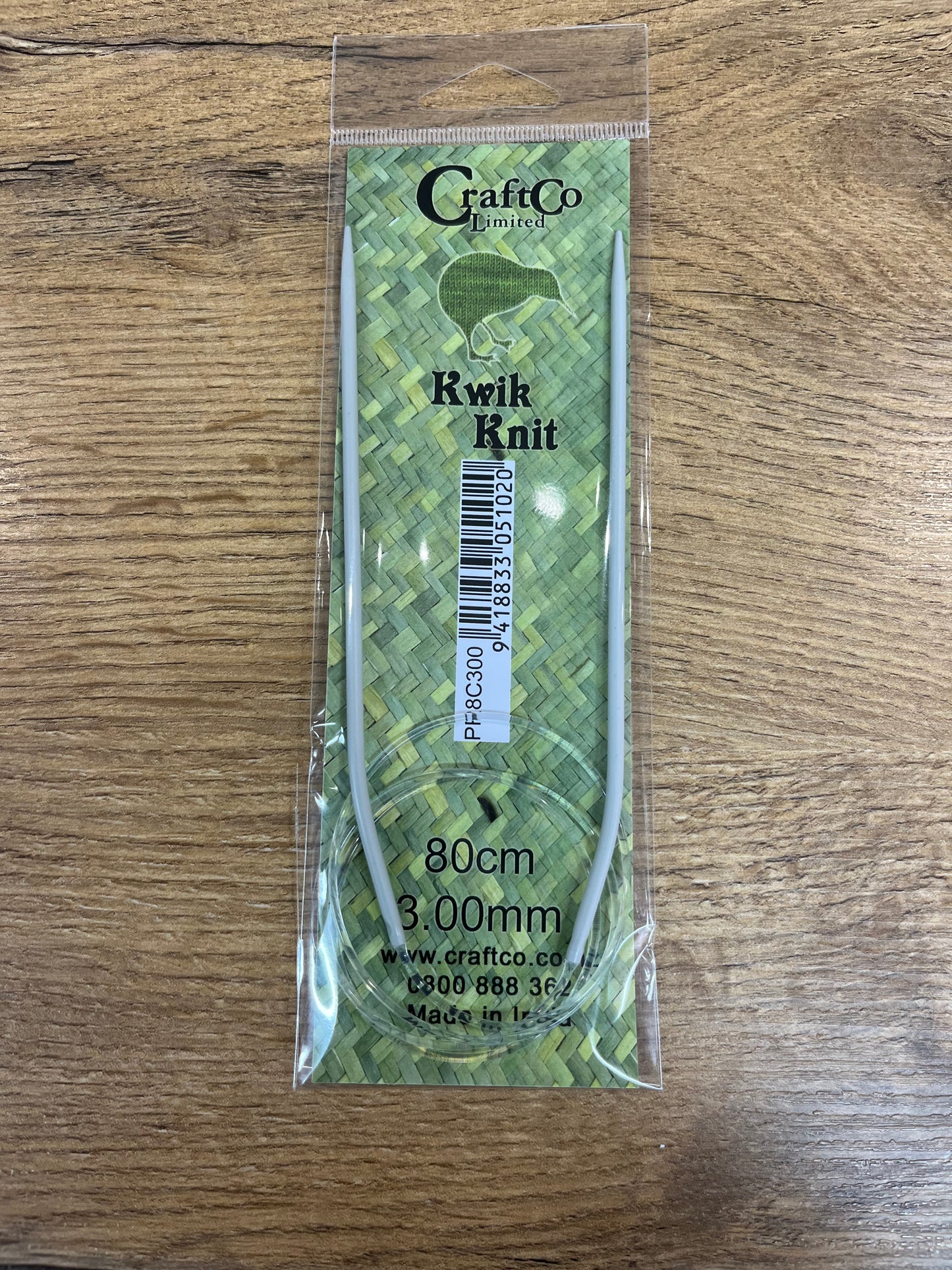 Circular Needles Steel Tipped 80cm x 3.00cm