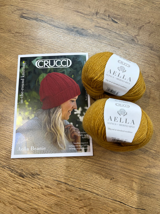Crucci Aella Beanie Knitting Kit