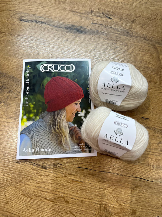 Crucci Aella Beanie Knitting Kit