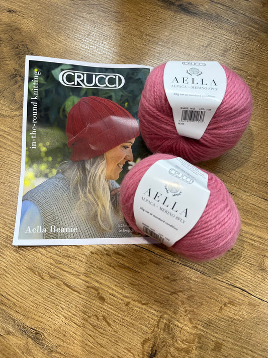 Crucci Aella Beanie Knitting Kit