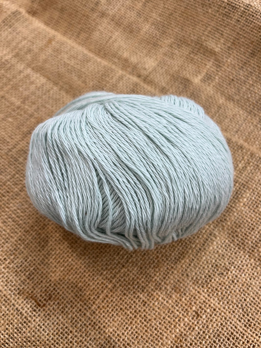 Organic and Cotton Cashmere 4 ply - Mint