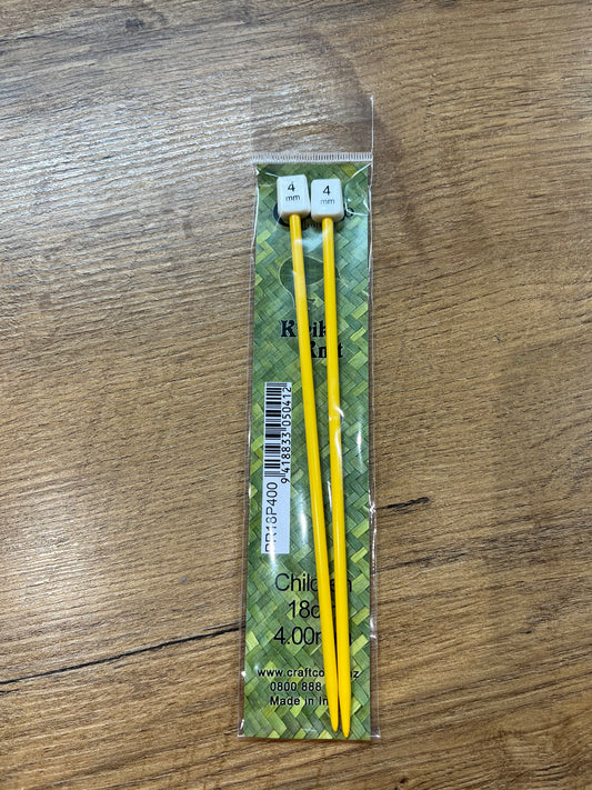 Childrens Knitting Needles 4mm