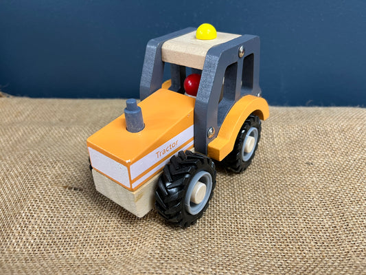 Wooden Tractor Toy