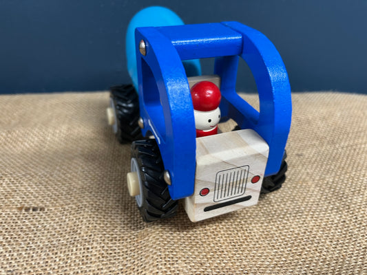 Wooden Cement Mixer Toy