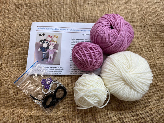 Candy Bunny Knitting Kit
