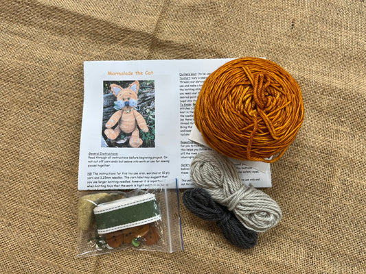 Marmalade the Cat Knitting Kit