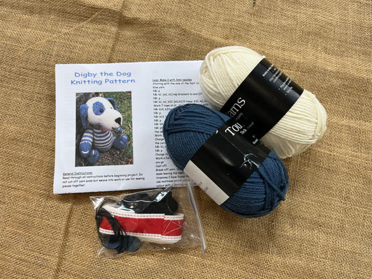 Digby the Dog Knitting Kit